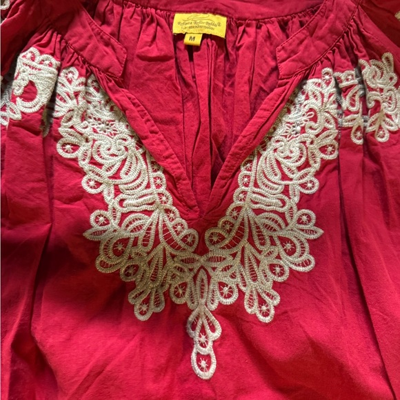 Roberta Roller Rabbit Fuchsia Top - Picture 3 of 8